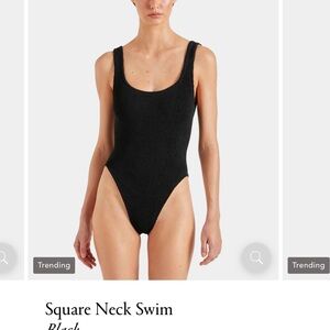 Hunza G Square Neck One Piece